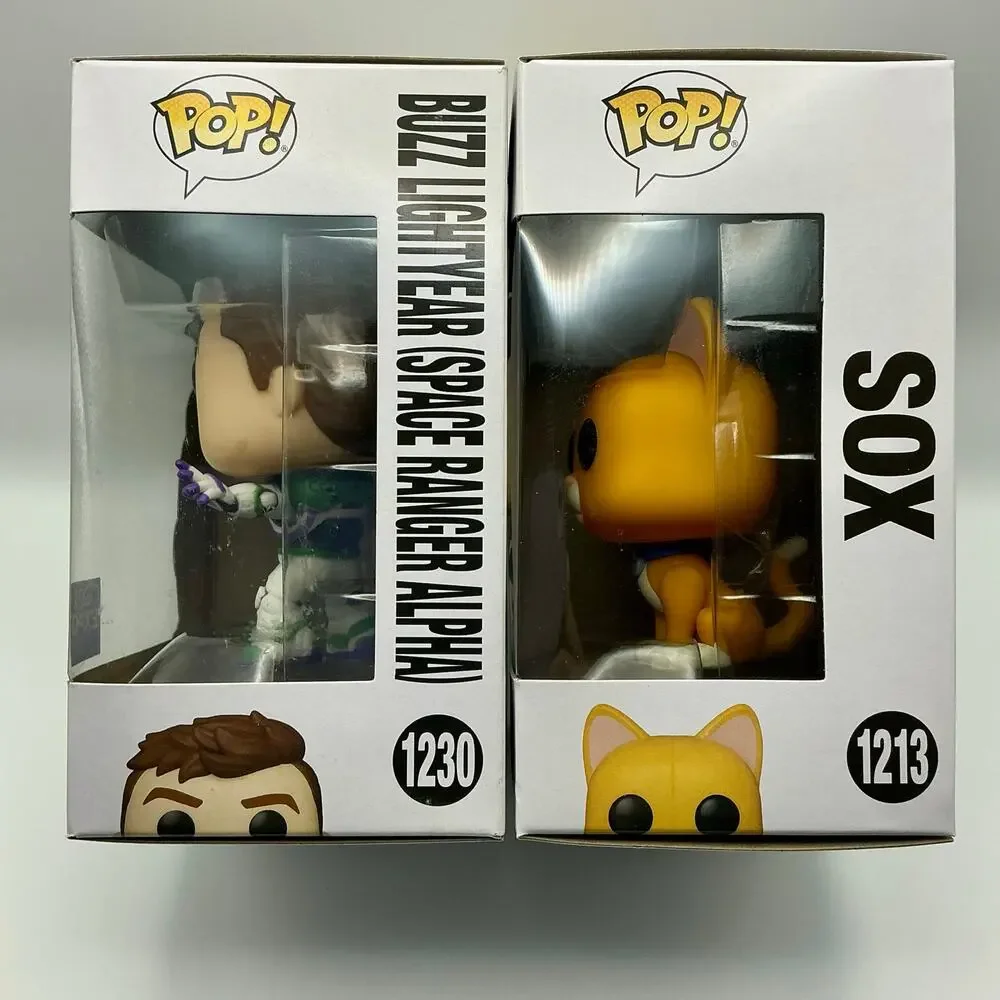 Buzz Lightyear Alpha and Sox D23 2022 Exclusive Funko Pop Set - Picture 4 of 6